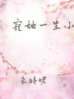 宠她一生小说
