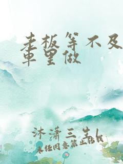 老板等不及了在车里做