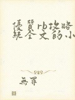 优质rb攻略系统全文的小说