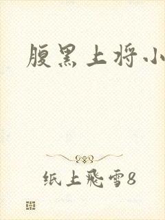 腹黑上将小小妻