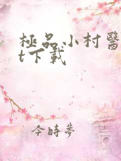 极品小村医txt下载