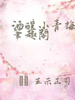 酒酿小青梅po笔趣阁