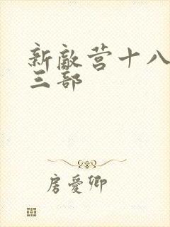 新敌营十八年第三部