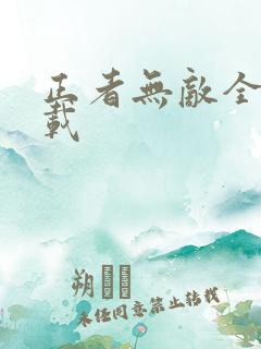 正者无敌全集下载