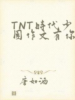 TNT时代少年团作文有你真好