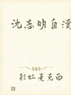 沈志明自渎事件