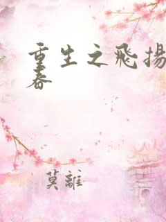 重生之飞扬的青春