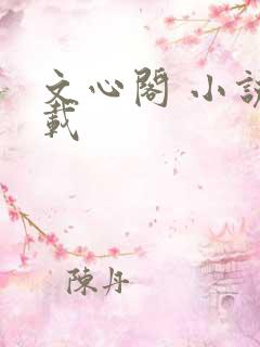 文心阁 小说连载