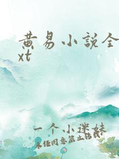 黄易小说全集txt