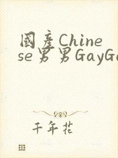 国产Chinese男男GayGayAPP