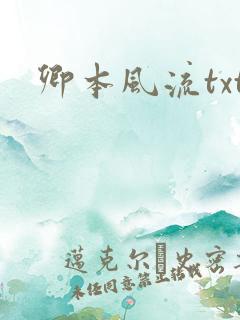 卿本风流txt