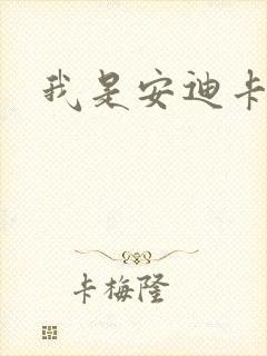 我是安迪卡罗尔