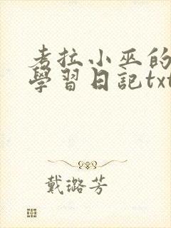 考拉小巫的英语学习日记txt