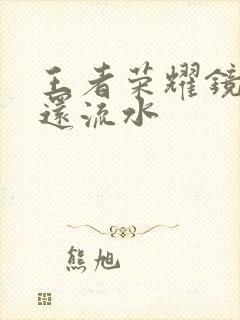 王者荣耀镜被捅还流水