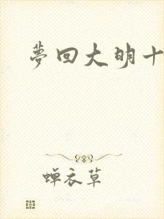 梦回大明十二年
