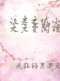 流光之城小说全文免费阅读