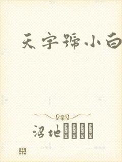 天字号小白脸