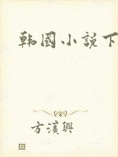 韩国小说下载