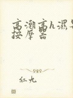 高潮高h湿各种按摩器