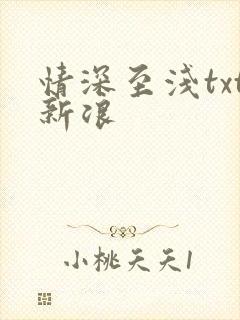 情深至浅txt新浪