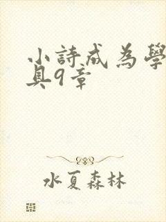 小诗成为学校教具9章