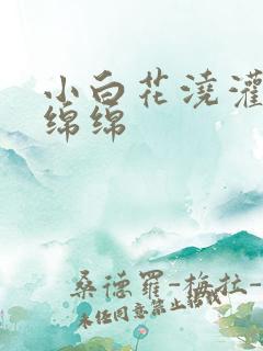 小白花浇灌日常绵绵