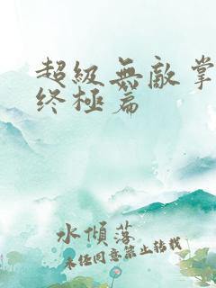超级无敌掌门人终极篇