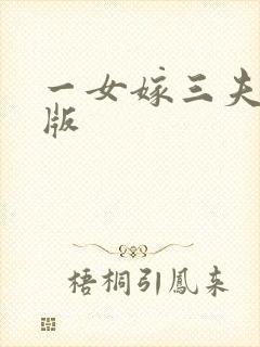 一女嫁三夫完整版