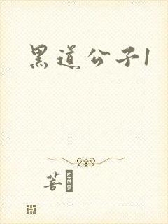 黑道公子1