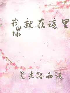 我就在这里要了你