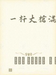 一杆大枪满屋扫