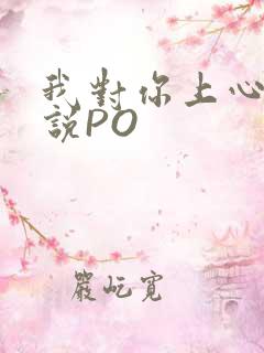 我对你上心了小说PO