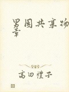 男团共享物第一章