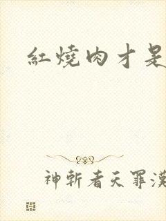 红烧肉才是真爱