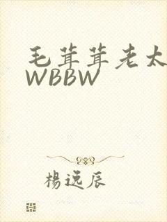 毛茸茸老太BBWBBW