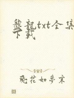 盘龙txt全集下载
