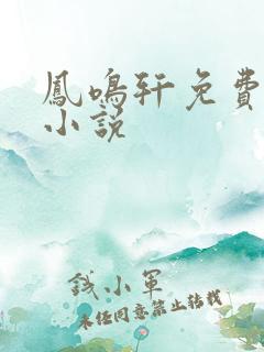 凤鸣轩免费言情小说