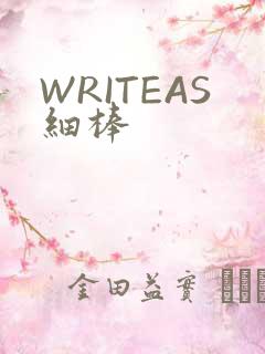 WRITEAS细棒