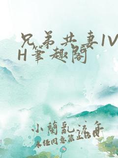 兄弟共妻1V2H笔趣阁