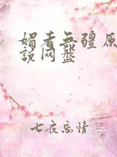 媚者无疆原著小说网盘