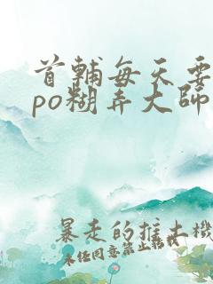 首辅每天要不够po糊弄大师