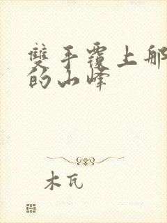 双手覆上那傲然的山峰