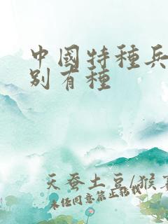 中国特种兵之特别有种