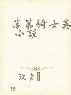 落第骑士英雄谭 小说