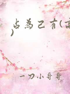 占为己有(高干)