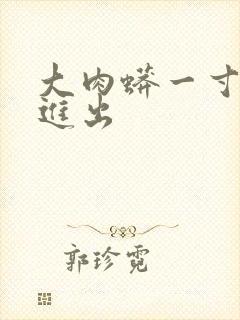 大肉蟒一寸一寸进出