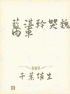 蓝湛干哭魏无羡肉车