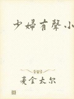 少妇有声小说