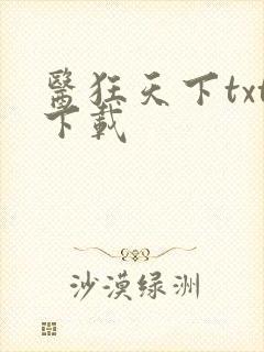 医狂天下txt下载