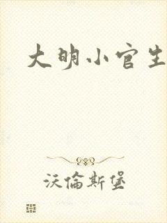 大明小官生活
